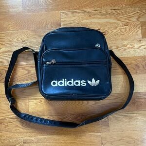 Adidas Classic Black Messenger Bag